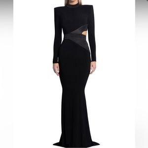 Zhivago Message to Love Gown Black Size 4 Formal Black Tie Ball Gala